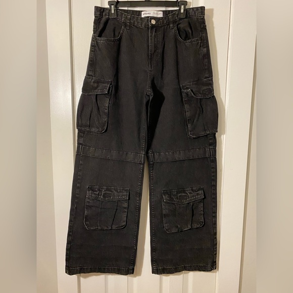 Bershka Pants - BERSHKA CARGO PANTS